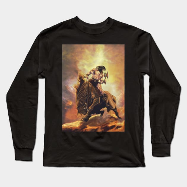 Conan Long Sleeve T-Shirt by Artofokan